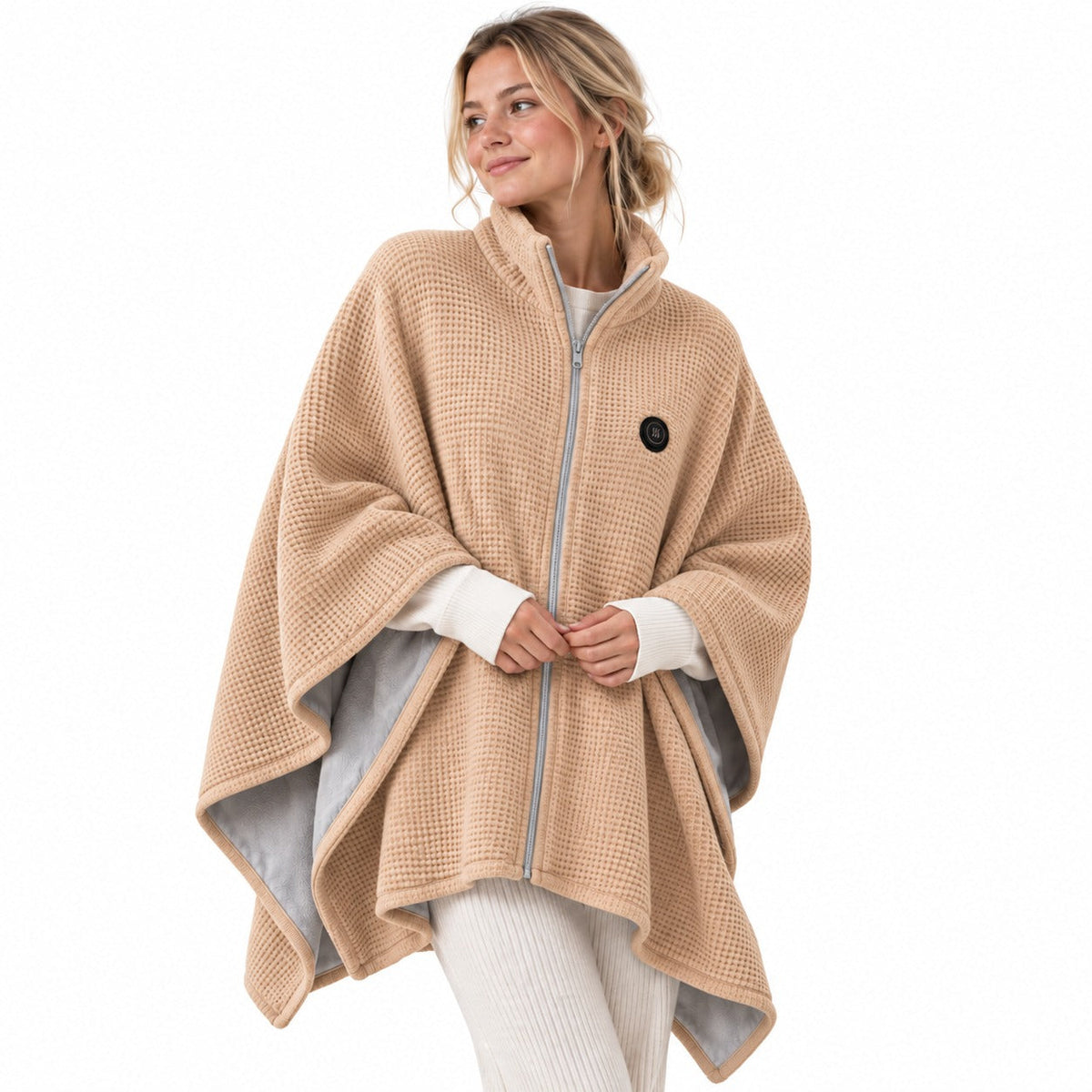 ⏳🔥50% OFF Last Day! USB Wearable Heated Shawl Blanket, Portable Warm Wrap for Office, Home & Travel
