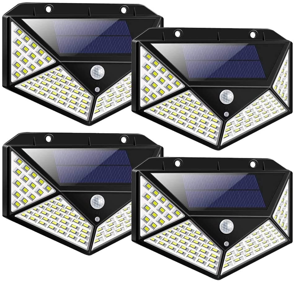 ☀️Special Offer! Motion Activated Solar Outdoor Wall Light, 270° Wide Angle Solar Security Light, Waterproof LED Solar Lamp for Garden, Yard, Garage & Patio
