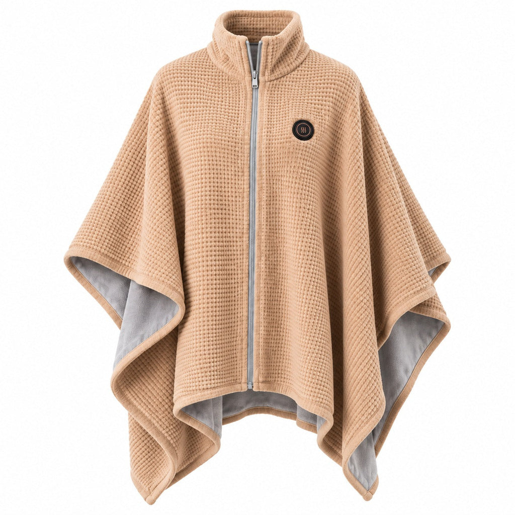 ⏳🔥50% OFF Last Day! USB Wearable Heated Shawl Blanket, Portable Warm Wrap for Office, Home & Travel