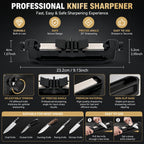 🛠️Outdoor & Kitchen Must-Have – Venture Portable Knife Sharpener, Lightweight Pocket-Size Blade Sharpener