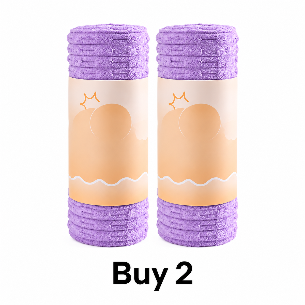 Fed Up With Flimsy Disposable Wipes? Tearable Microfiber Cleaning Roll, Reusable & Great At Cutting Tough Grease