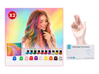 🌈 Want Fun Hair Color Without Damage? 12-Color Temporary Hair Chalk Set