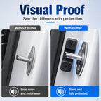 🎁Handy Auto Accessory Gift! Magnetic Door Buffer Pads, Stop Slam Noise & Dents