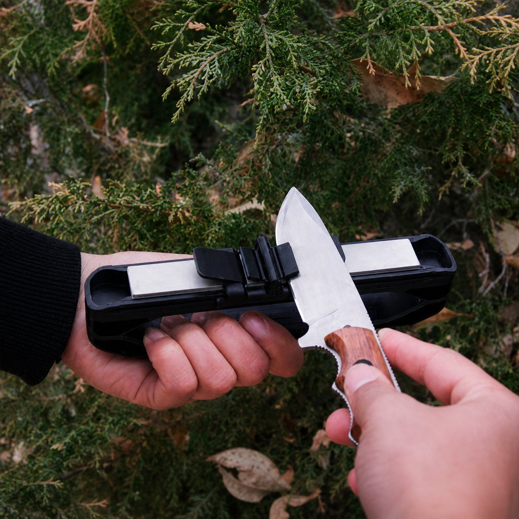 🛠️Outdoor & Kitchen Must-Have – Venture Portable Knife Sharpener, Lightweight Pocket-Size Blade Sharpener