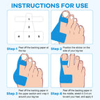 🩹Pre-Cut Bunion Kinesiology Tape for Bunion Relief | Portable, Stretchable Tape for Daily Wear, Sports & Long Walking