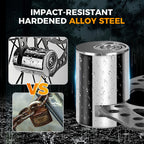 Scared Of Your Bike Getting Stolen? Heavy-Duty Steel Disc Brake Lock, Secure Anti-Theft Protection For Motorcycles & Scooters