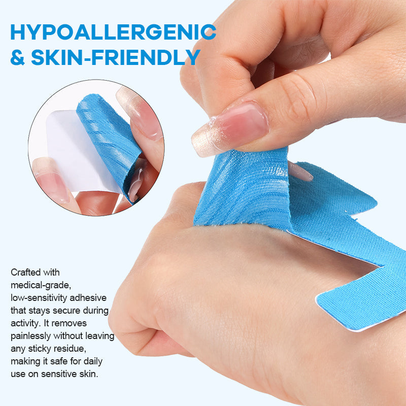 🩹Pre-Cut Bunion Kinesiology Tape for Bunion Relief | Portable, Stretchable Tape for Daily Wear, Sports & Long Walking