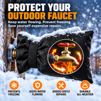 ❄️Outdoor Insulated Faucet Cover – Winter Freeze Shield for Outside Taps
