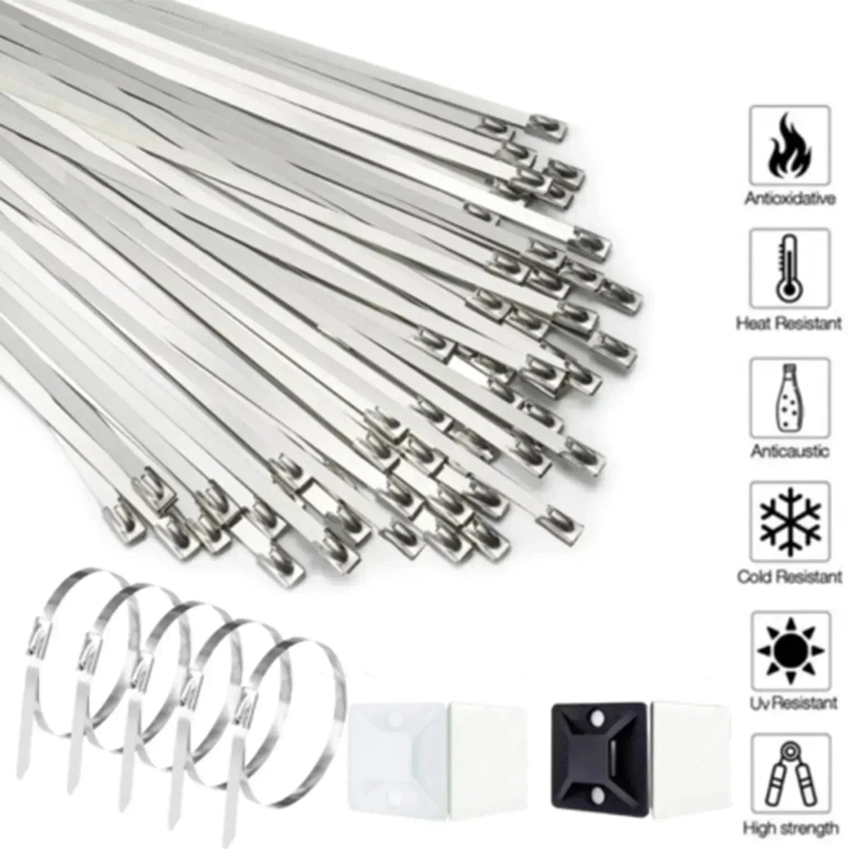 ✅Stainless Steel Cable Tie Pliers | Heavy-Duty Zip Tie Tensioner & Cutter, Ideal for Automotive, Marine & Industrial Jobs