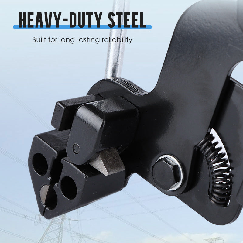 ✅Stainless Steel Cable Tie Pliers | Heavy-Duty Zip Tie Tensioner & Cutter, Ideal for Automotive, Marine & Industrial Jobs