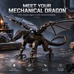 🔥Limited-Time 39% OFF! DragonMorph – Egg to Dragon Transforming Mechanical Toy | Cool Interactive Fidget Toy for Boys & Girls