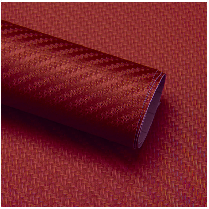 🚗 Protect Your Dash! 3D/6D Carbon Fiber Interior Film, Self‑Adhesive Car Wrap