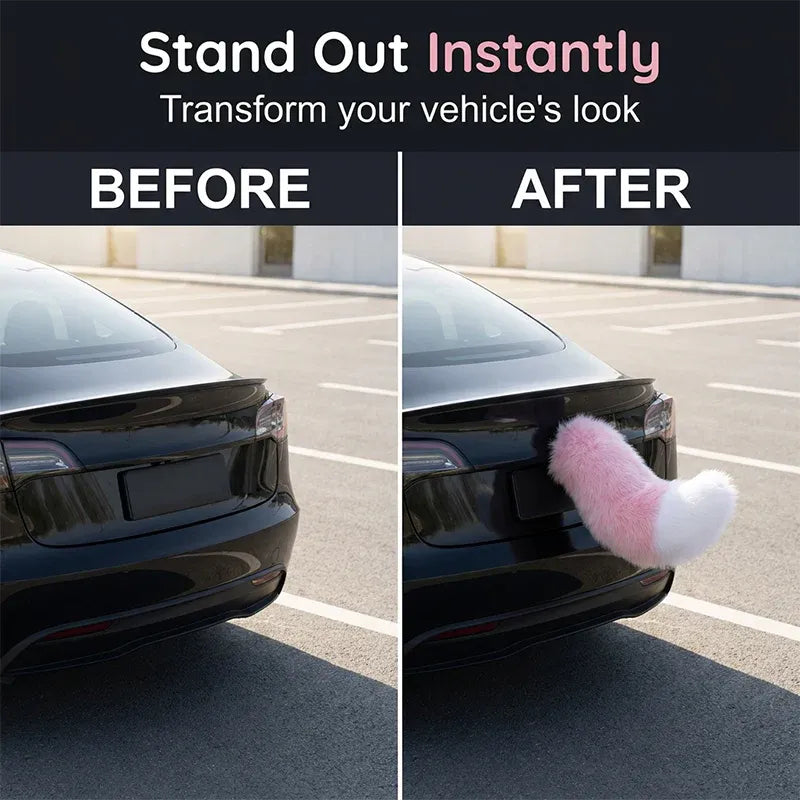 🚗 Want A Fun Unique Car Decor? Remote Controlled Electric Car Tail Decoration