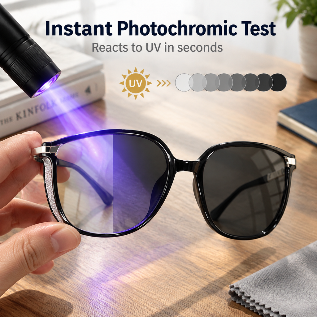 👓Auto‑Transition Photochromic Reading Glasses