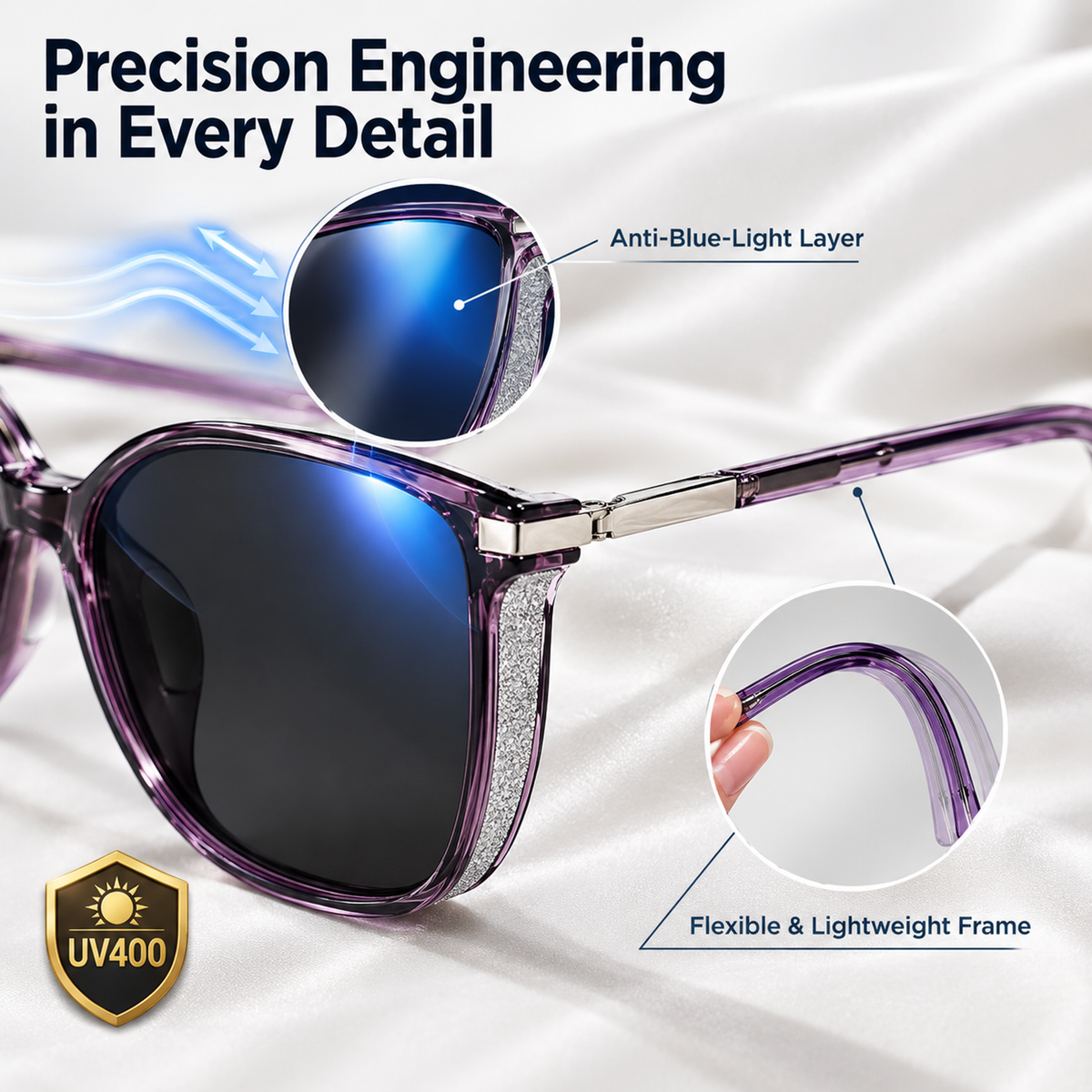 👓Auto‑Transition Photochromic Reading Glasses