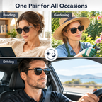 👓Auto‑Transition Photochromic Reading Glasses