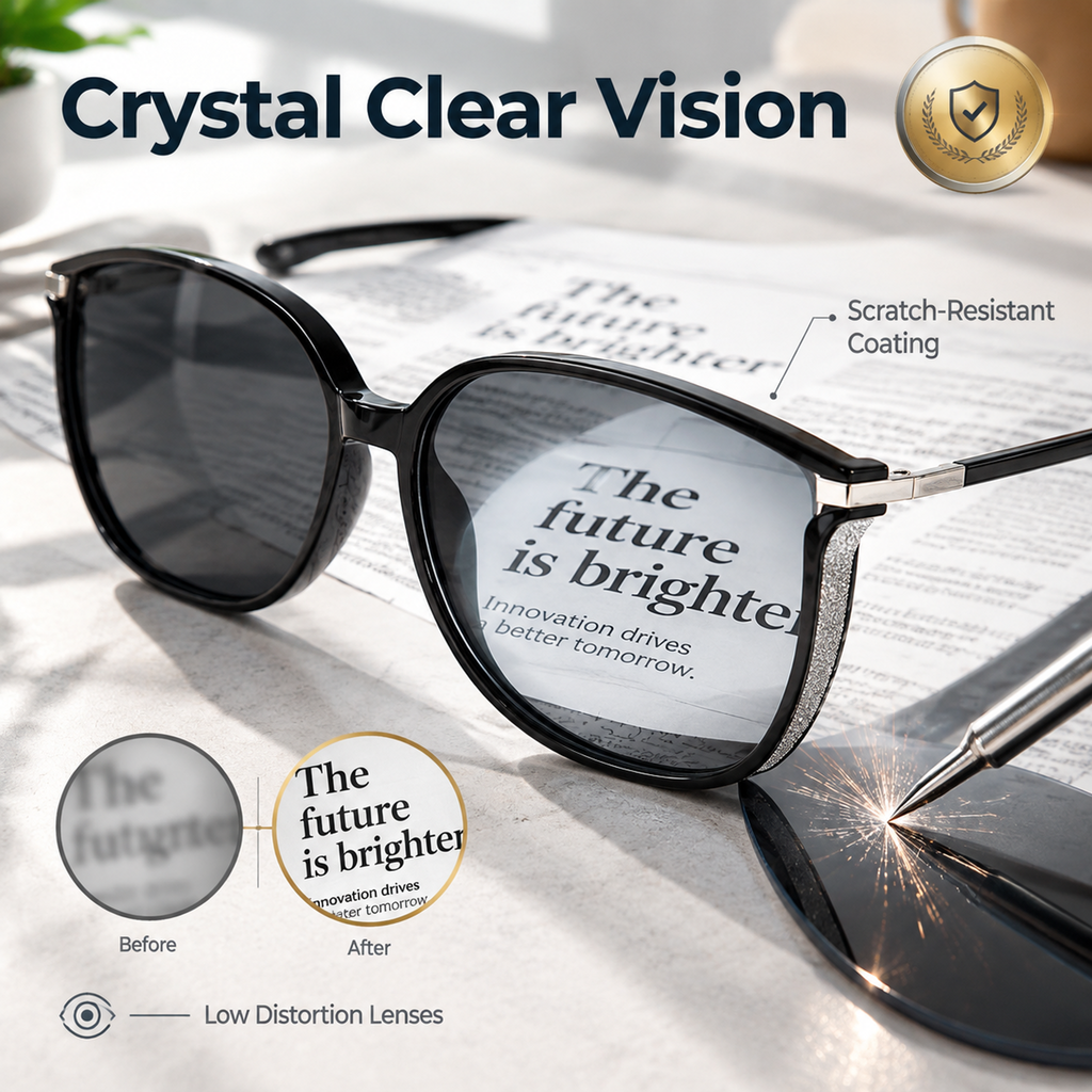 👓Auto‑Transition Photochromic Reading Glasses