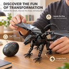 🔥Limited-Time 39% OFF! DragonMorph – Egg to Dragon Transforming Mechanical Toy | Cool Interactive Fidget Toy for Boys & Girls