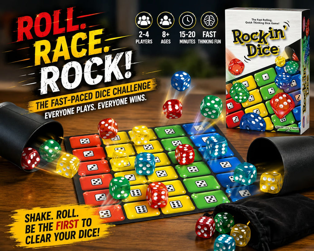 🎲 Rock Dice Game — Quick‑Play Board Game For Family & Party Nights