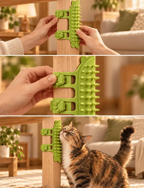🐱 Tame Cat Shedding! Cat Grooming Essential, Gentle Deshedding Tool