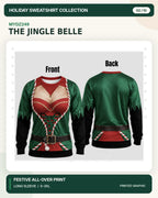MYDZ249 Christmas sweatshirt print front and back design