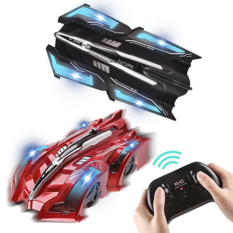 🔥50% OFF! Wall Climbing RC Stunt Car with Lights, Rechargeable Boys Toy 🚙