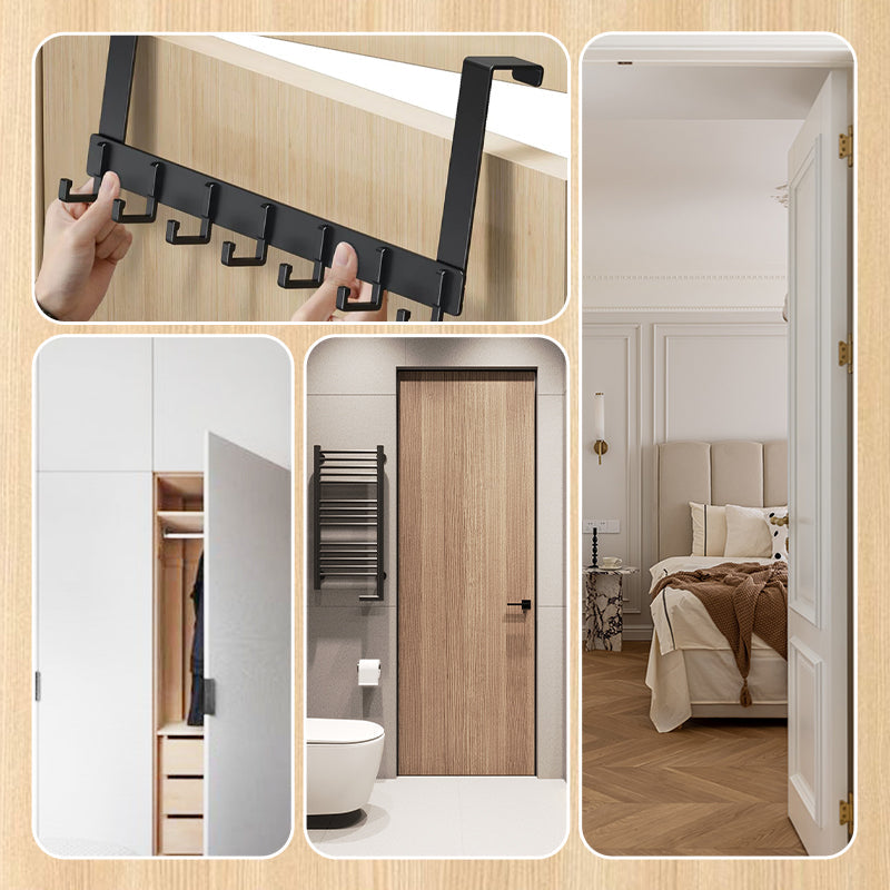 🚪No Drilling Required! Special Offer Heavy‑Duty Over‑Door Hanging Hook
