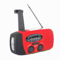 ⚠️When Power Goes Out, Stay Connected! Portable Solar Hand Crank Emergency Radio with Weather Alerts & Phone Charger