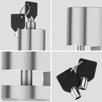 Scared Of Your Bike Getting Stolen? Heavy-Duty Steel Disc Brake Lock, Secure Anti-Theft Protection For Motorcycles & Scooters