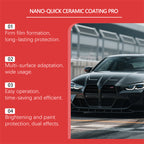 🚗 LIMITED-TIME Special Offer! Nano‑Quick Ceramic Coating Pro, Hydrophobic & High Gloss