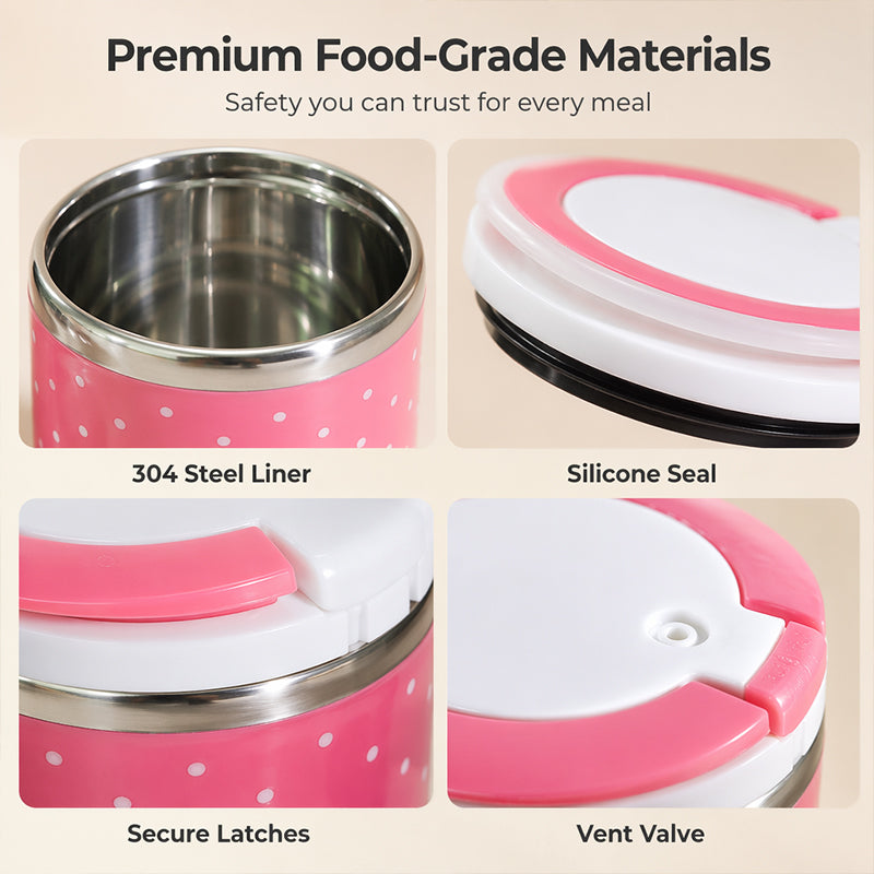 🍱 Special Offer! Keep Food Warm, Portable Stainless Steel Lunch Box
