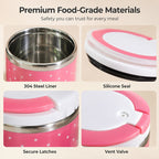 🍱 Special Offer! Keep Food Warm, Portable Stainless Steel Lunch Box