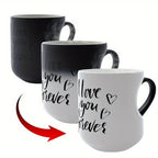 🔥50% OFF! Valentine’s Color Changing Mug with Heart Handle ☕