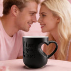 🔥50% OFF! Valentine’s Color Changing Mug with Heart Handle ☕
