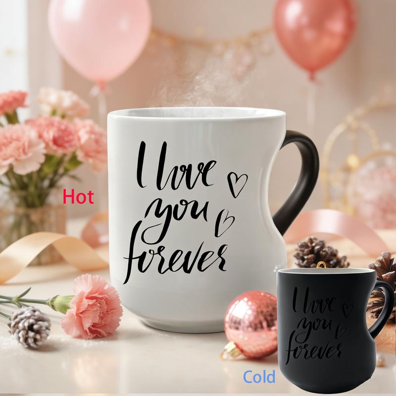 🔥50% OFF! Valentine’s Color Changing Mug with Heart Handle ☕
