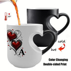 🔥50% OFF! Valentine’s Color Changing Mug with Heart Handle ☕