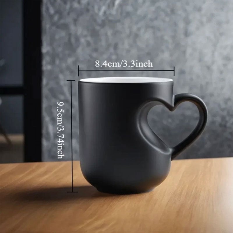 🔥50% OFF! Valentine’s Color Changing Mug with Heart Handle ☕