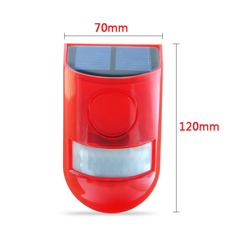 🚨 Worried About Backyard Safety? Solar Motion Alarm 110dB Loud Siren & IP55 Waterproof