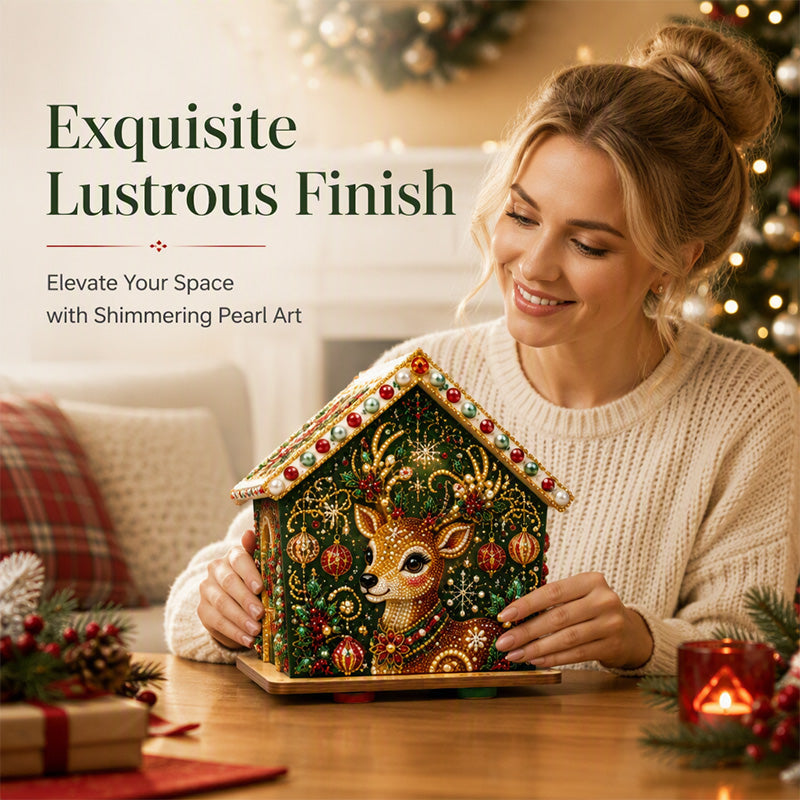 🎄 Sparkly DIY Christmas Decor! 50% OFF Plymagic DIY Pearl Art – Christmas Collection