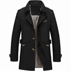 Men's casual cotton jacket front view