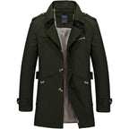 Men's pure cotton windbreaker jacket additional view
