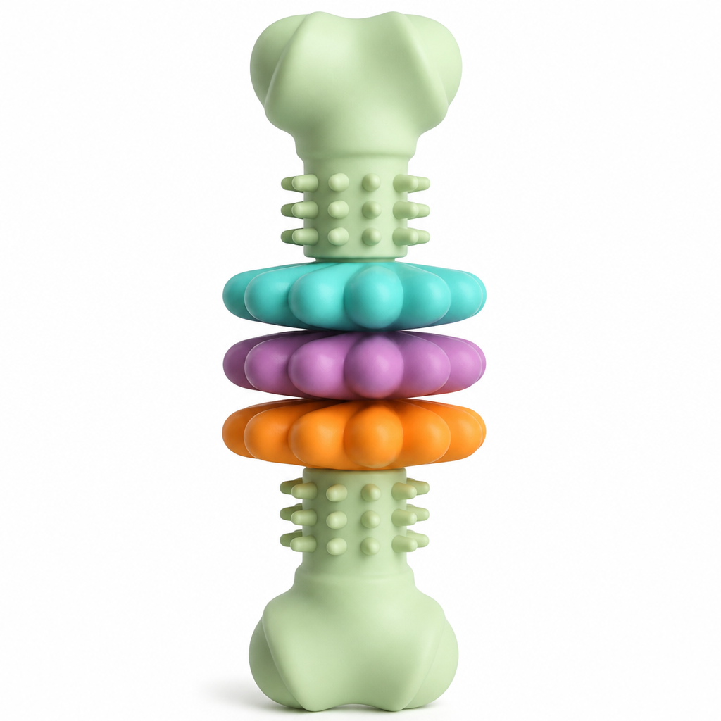 🦴 Stop Destructive Chewing! Durable Bone Dog Chew Toy For Large Dogs