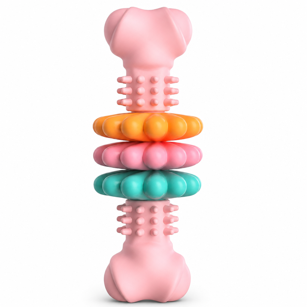 🦴 Stop Destructive Chewing! Durable Bone Dog Chew Toy For Large Dogs
