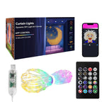 ✨ LED CURTAIN STRING LIGHTS