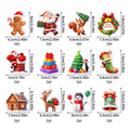 🎄 Want Easy Festive Home Decor? LED Light-Up Christmas Wall Decals, No Mess