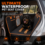 🚗 Tired Of Dirty Fur & Mud In Your Car? Waterproof Dog Rear Seat Cover