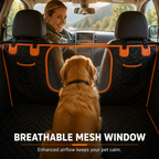 🚗 Tired Of Dirty Fur & Mud In Your Car? Waterproof Dog Rear Seat Cover