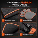 🚗 Tired Of Dirty Fur & Mud In Your Car? Waterproof Dog Rear Seat Cover