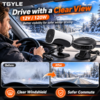 🚗Hot Seller❄️Portable Car Heater Defroster with 360-Degree Rotating Base