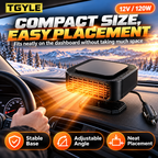 🚗Hot Seller❄️Portable Car Heater Defroster with 360-Degree Rotating Base